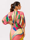 Primrose Draped Maxi Dress