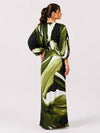 Jade Draped Maxi Dress