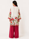 Gulnaar FloralPrinted Kurta Set (Set of 2)