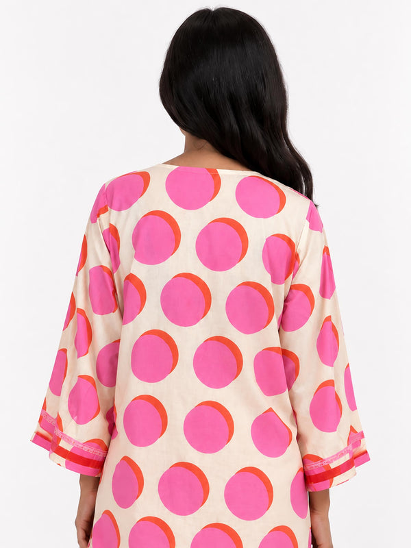 Bubblegum Kurta Set (Set of 2)
