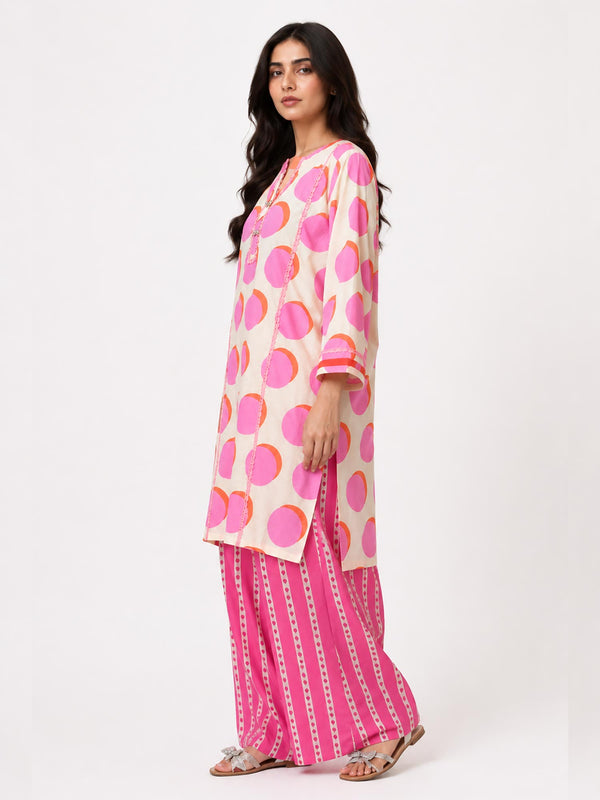 Strawberry Printed Kurta Set (Set of 2)