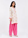 Berry Printed Kurta Set