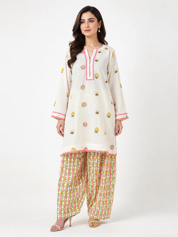 Noor Printed Kurta Set (Set of 2)