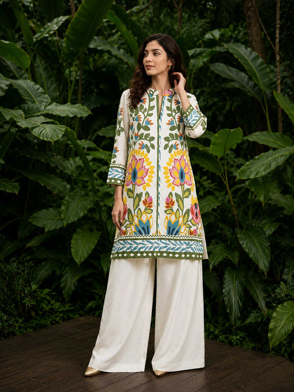 Vine Printed Kurta