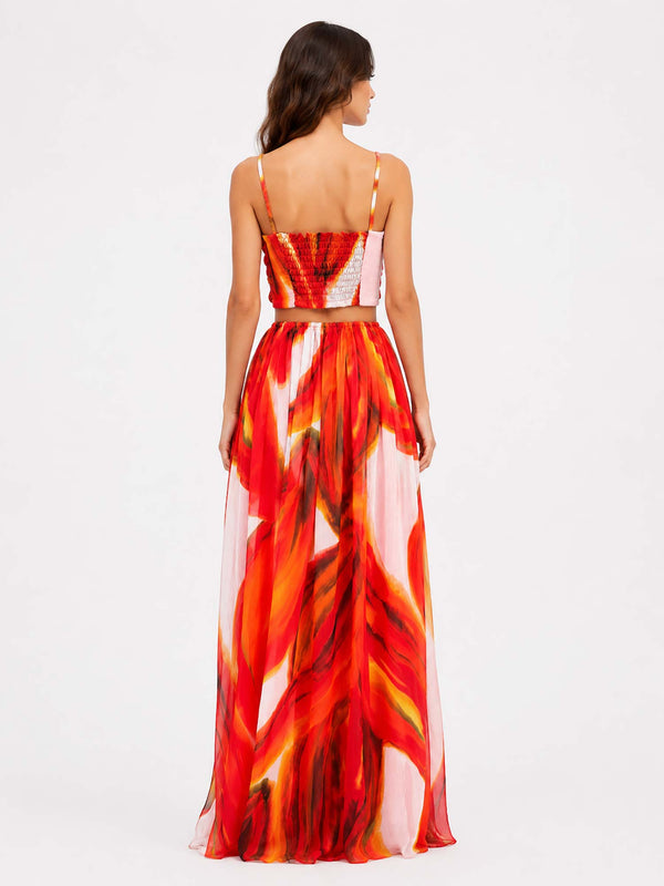 Lumera Ruched Maxi Dress