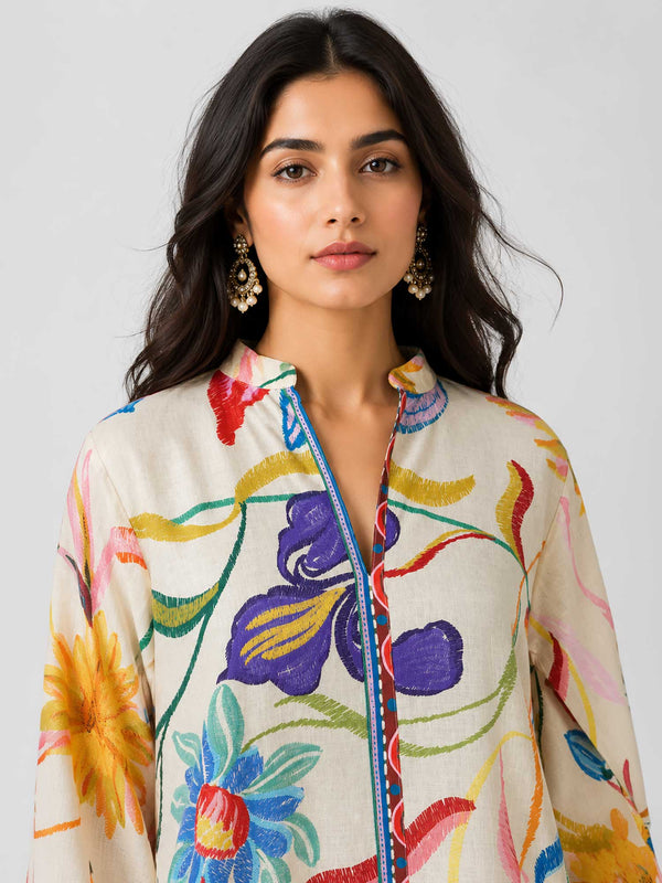 Iris Printed Kurta