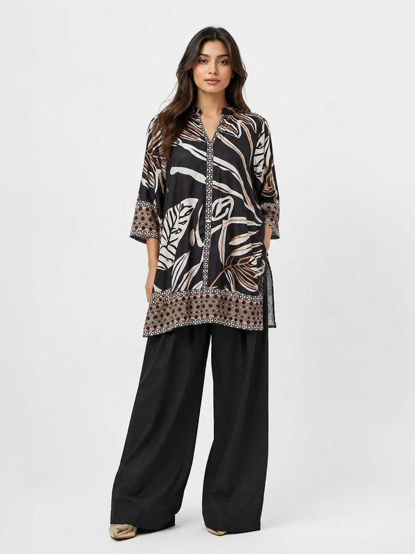 Ebony Printed Kurta