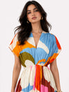 The Play Printed V-neck Dress