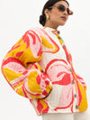 Poppy Quilted Floral Jacket