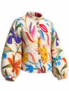 Iris Quilted Floral Jacket