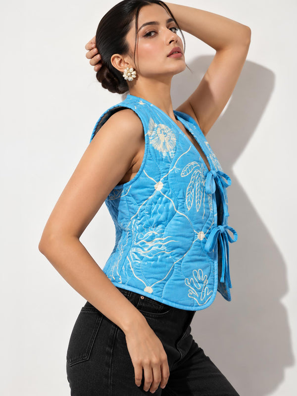 Bluebell Reversible Quilted Jacket