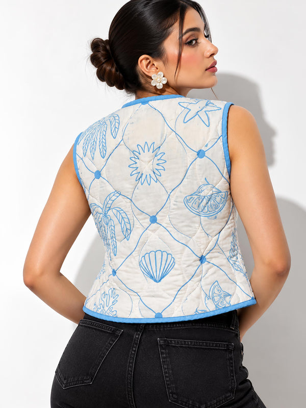 Daze Reversible Quilted Jacket
