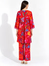 Crimson Printed Salwar Set (Set of 2)