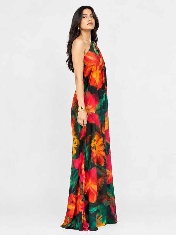 Moonbloom Printed Kaftan Dress