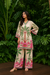 Palm Printed Kurta