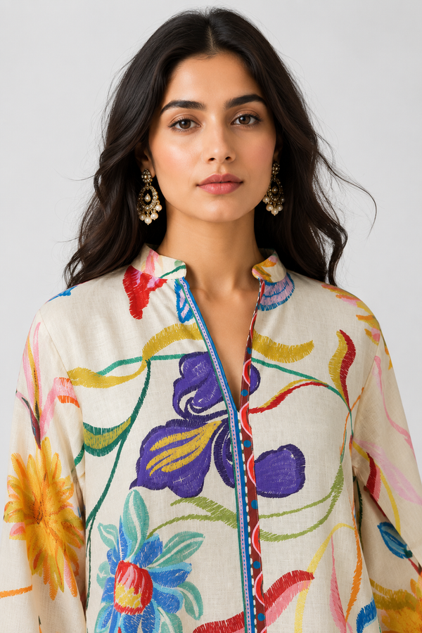 Iris Printed Kurta