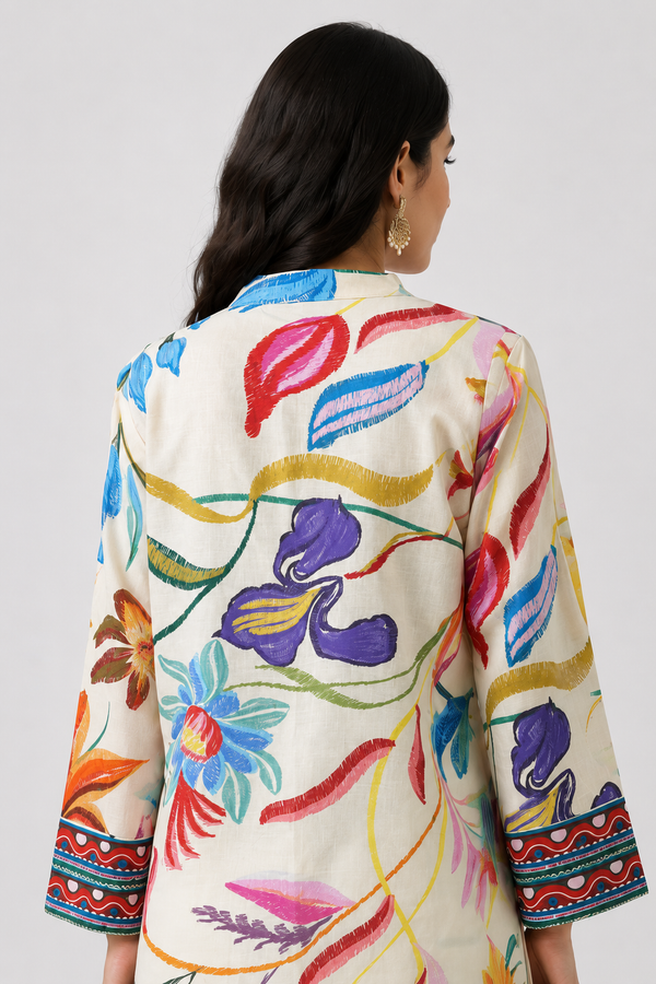 Iris Printed Kurta