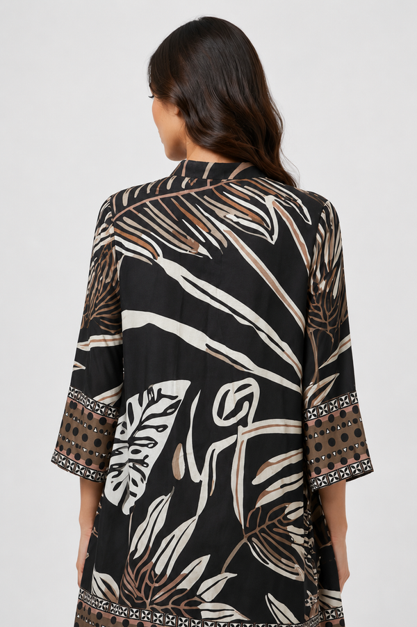 Ebony Printed Kurta