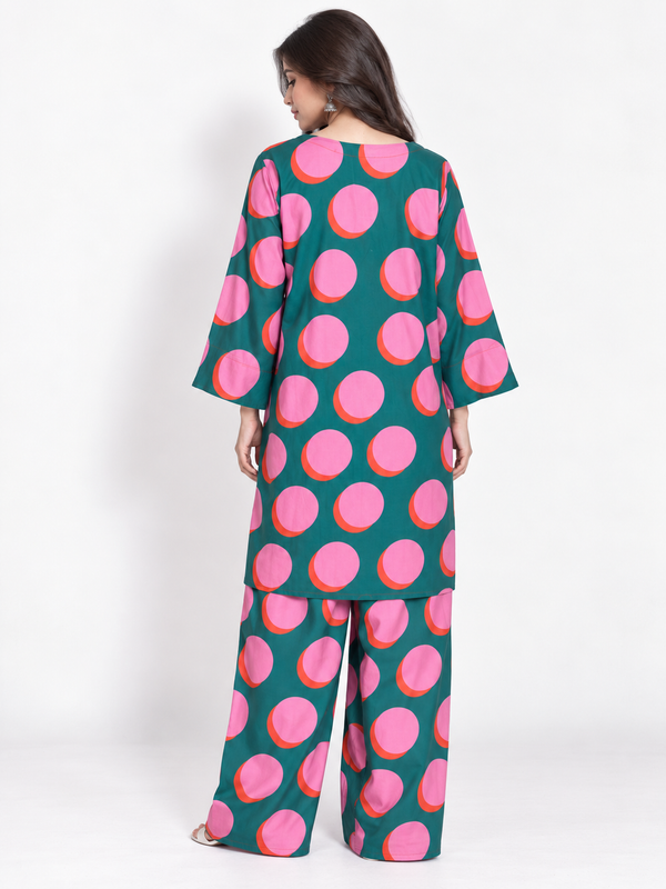 Retro Pop Farshi Salwar Set (Set of 2)