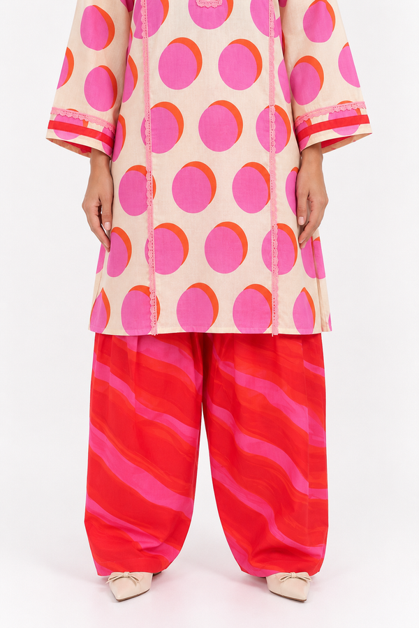Bubblegum Kurta Set (Set of 2)