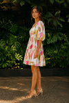 Evara Printed Mini Dress