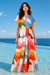 The Play Printed V-neck Dress