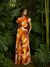 Fall Printed Maxi Dress