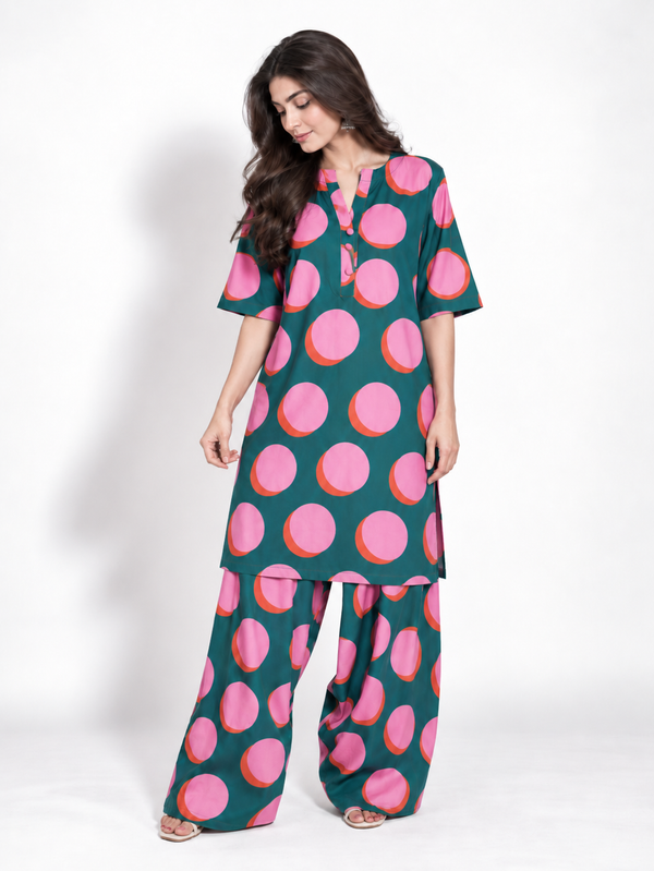 Retro Pop Kurta Set (Set of 2)