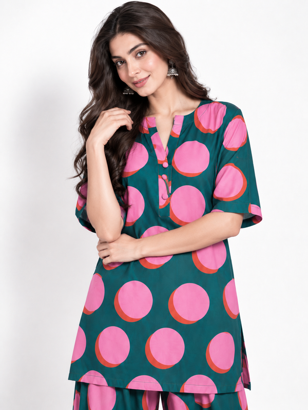Retro Pop Kurta Set (Set of 2)