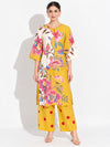 Marigold Printed Salwar Set (Set of 2)