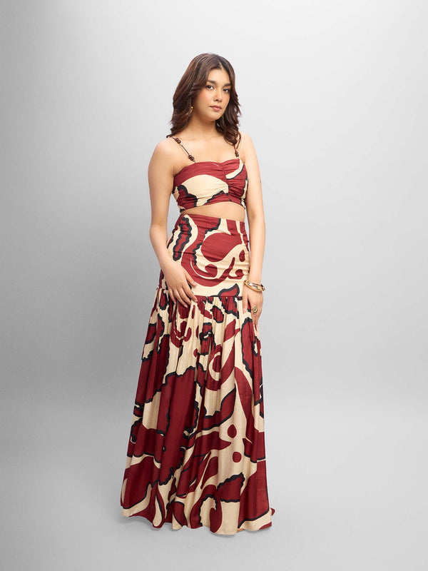 Rustic Printed Co-ord Set (Set of 2)