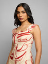 Peony Asymmetrical Dress