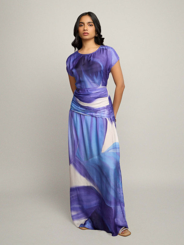 Ciel Printed Maxi Dress