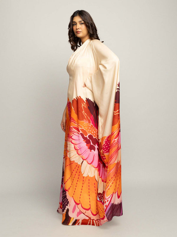 Anthea Printed Kaftan Dress