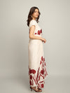 Bud Printed Wrap Dress