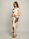 Fawn Printed Wrap Dress