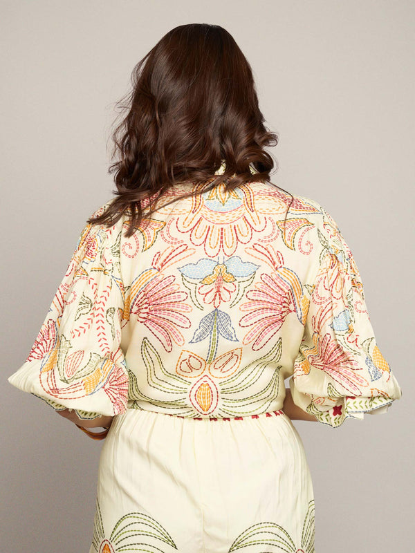Oasis Printed Co-ord Set (Set of 2 )