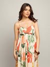 Blush Printed Maxi Dress