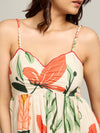 Blush Printed Maxi Dress