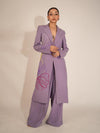 Lilac Blazer Set