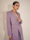 Lilac Blazer Set