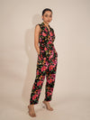 BLACK PRINTED CO ORD
