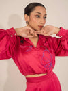 PINK EMBELLISHED CO ORD