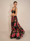BLACK BEETLE LEHENGA