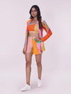 Vivid Printed Co-ord Set (Set of 3)