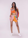 Vivid Printed Co-ord Set (Set of 3)