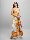 Lunar Printed Maxi Dress