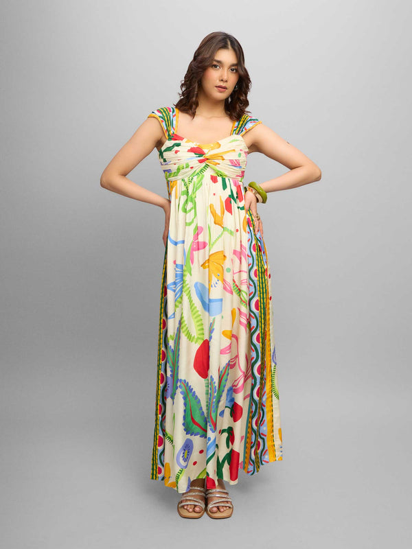 Eden Printed Maxi Dress