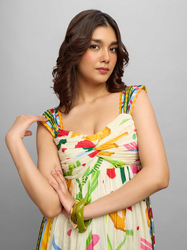 Eden Printed Maxi Dress