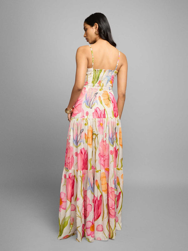 Breeze Printed Maxi Dress